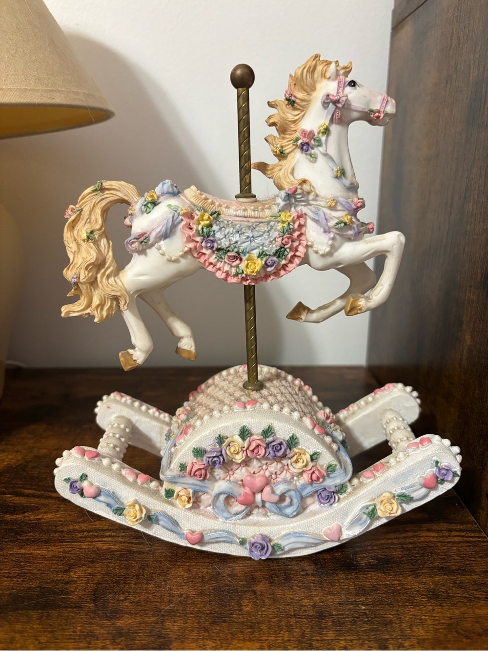 Musical rocking horse